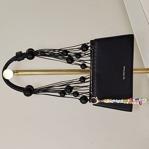 The Wolf Gang Myra Black  Shoulder/ Hobo  Beaded Bag